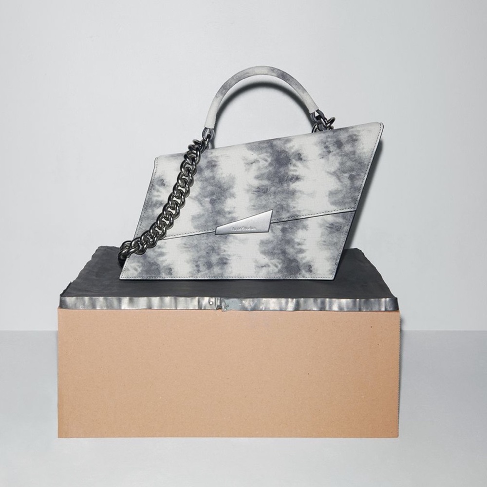 Acne Studios Distortion Asymmetric Top Handle Bag
